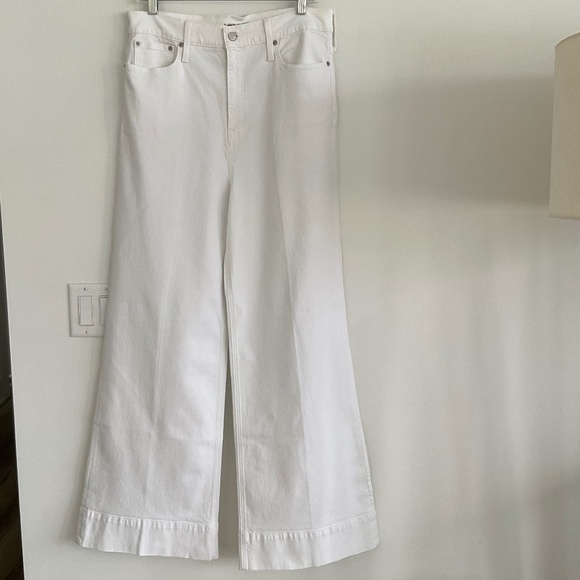 NWT J. Crew Women’s White Wide-leg denim trouser SZ Various - Picture 7 of 16